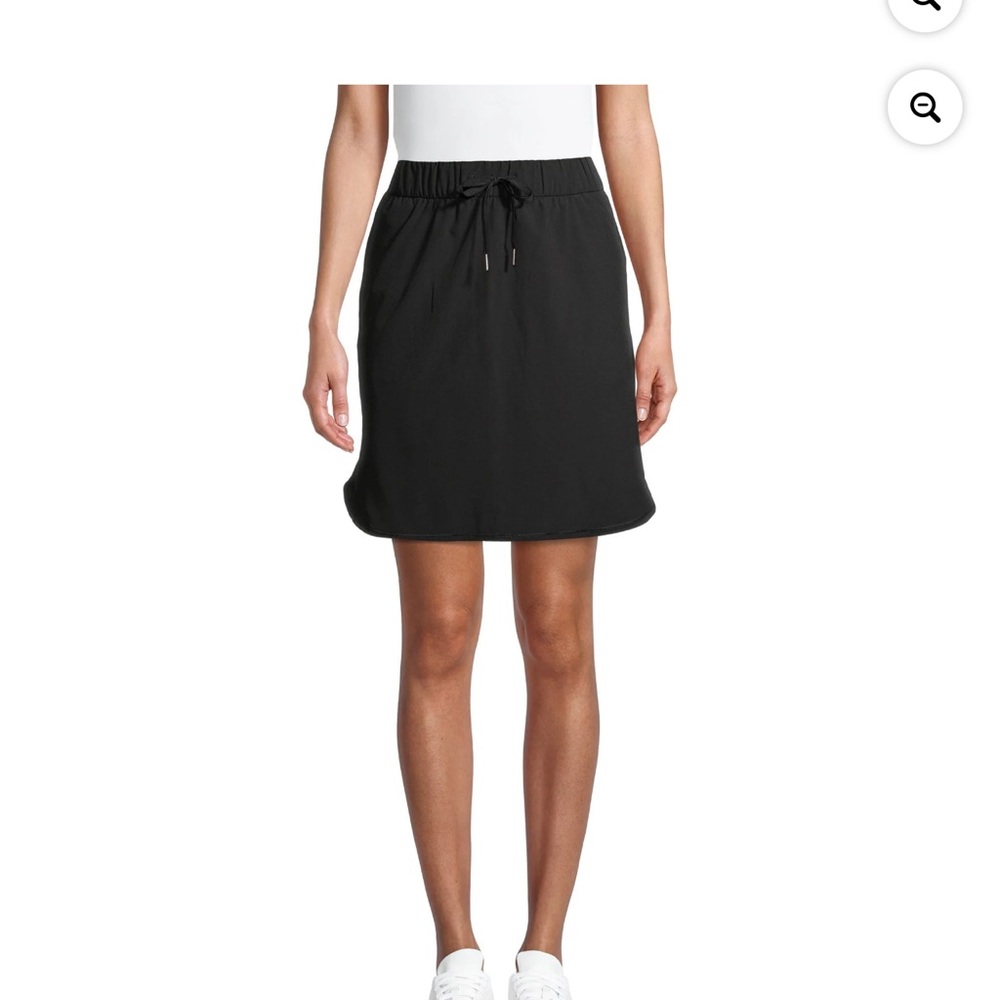 Athletic Works Women's Athleisure Commuter Skort Black Women's Skirt